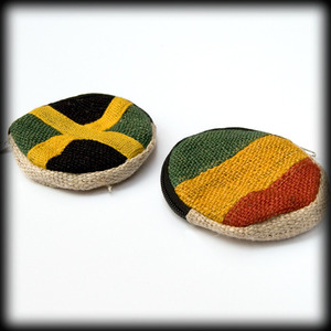 Hemp Rasta/Jamaica coin pouch