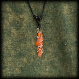 Glass Art Necklace #02